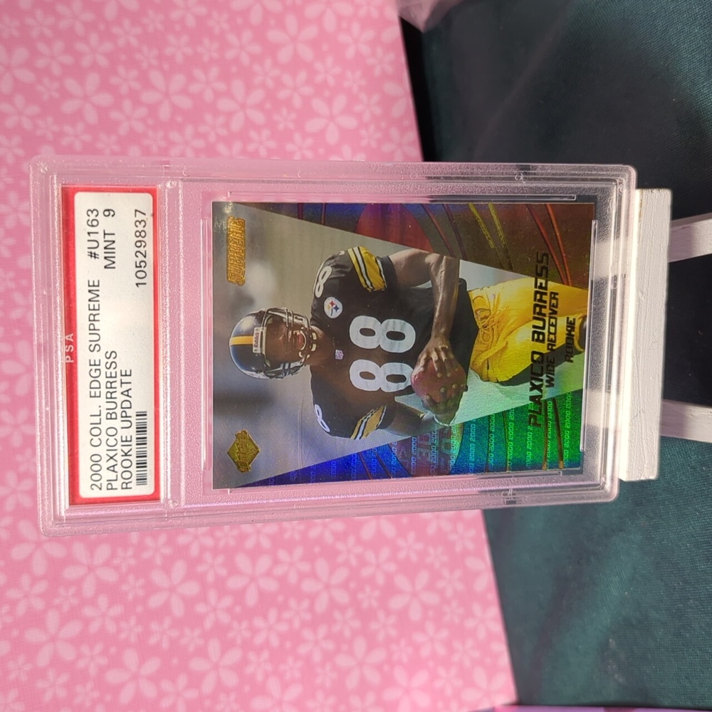Plaxico Burress 2000 Collector's Edge Supreme Rookie Update #U163 PSA 9 …